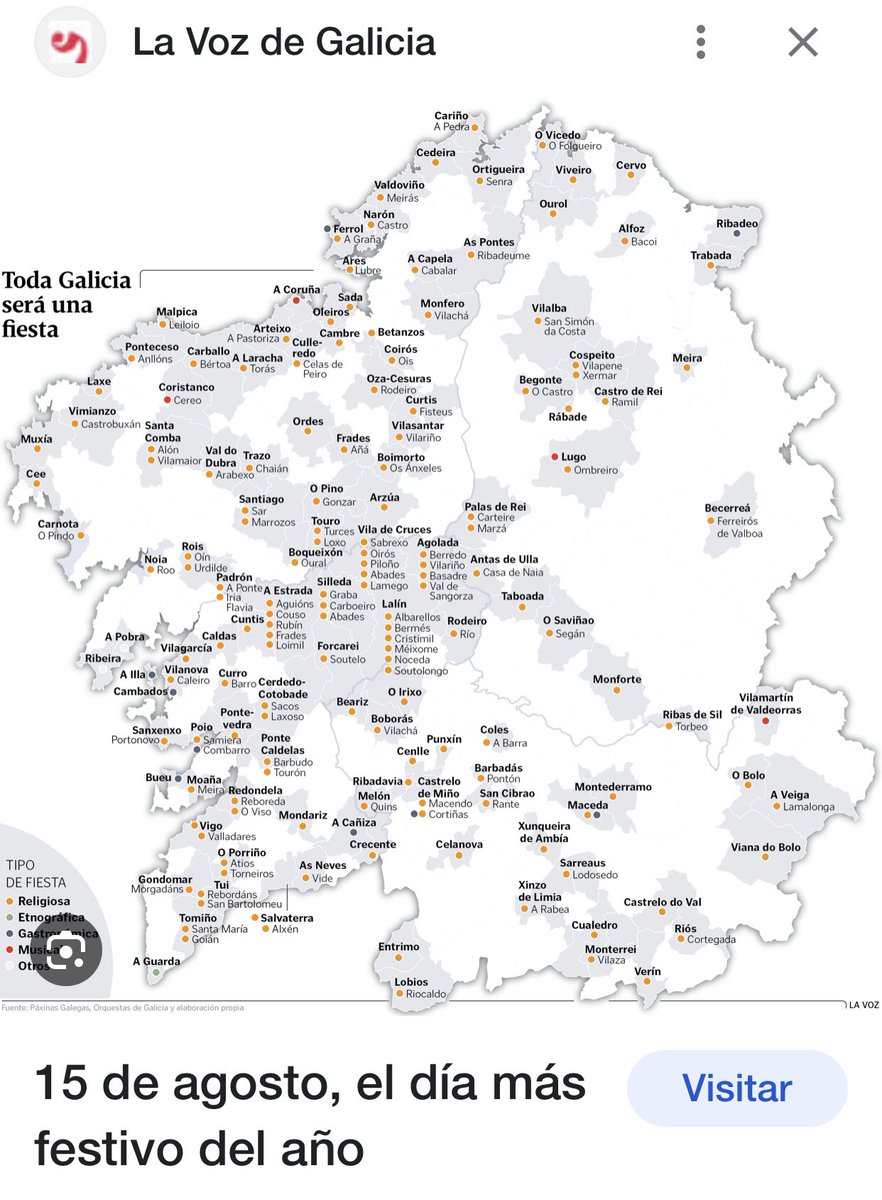 Y yo revisando los festivos, veo esto.. a donde voy??
#FiestasEnGalicia #NosGustaComerYBeber 🤣🤣