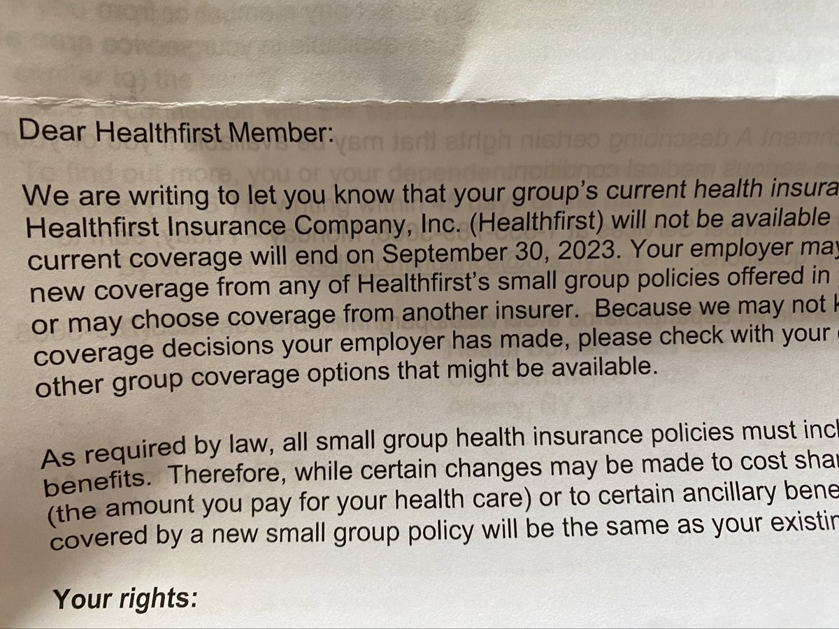 pekochel's tweet photo. My already virtually nonexistent health policy just got worse. https://t.co/qojtQIwkcJ