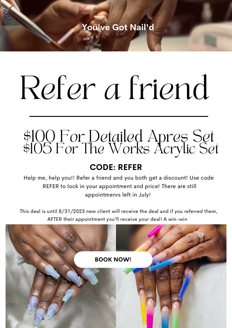 YouveGotNaild's tweet photo. You can use this same code if you’re new ! https://t.co/qwbpCQpbbQ https://t.co/wBSMWhe6fN