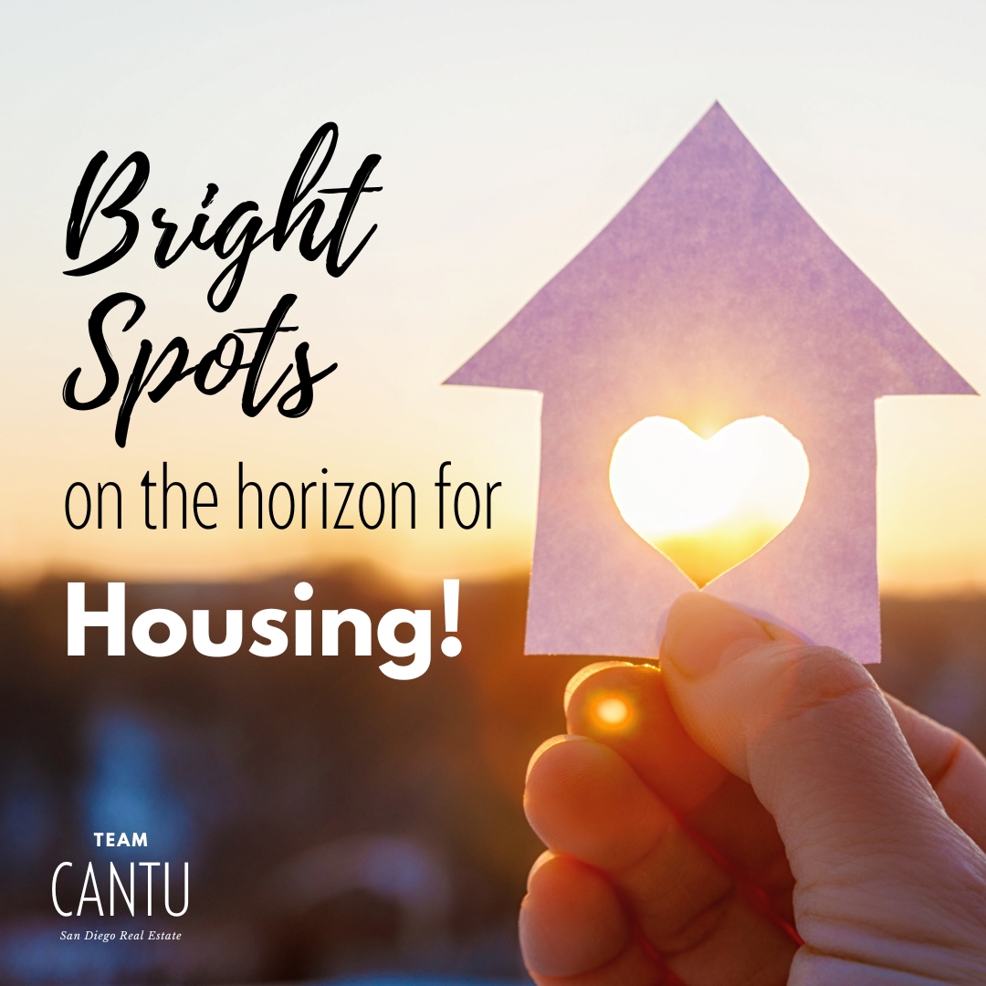 Bright spots are on the horizon for housing!💡Recent data shared by the N.A.R.:

🔹 Total existing-home sales rose 0.2% in May
🔹 Housing inventory rose by 3.8% in May
View full article - 🔗  bit.ly/44sTjLH

#TeamCantu #SanDiegoRealEstate #AllisonJamesEstatesandHomes