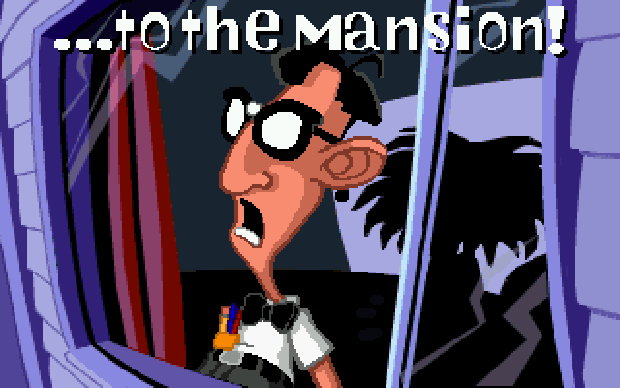 POStudios's tweet photo. Maniac Mansion: Day of the Tentacle, 1993. LucasArts. https://t.co/FRM7EFPAIX