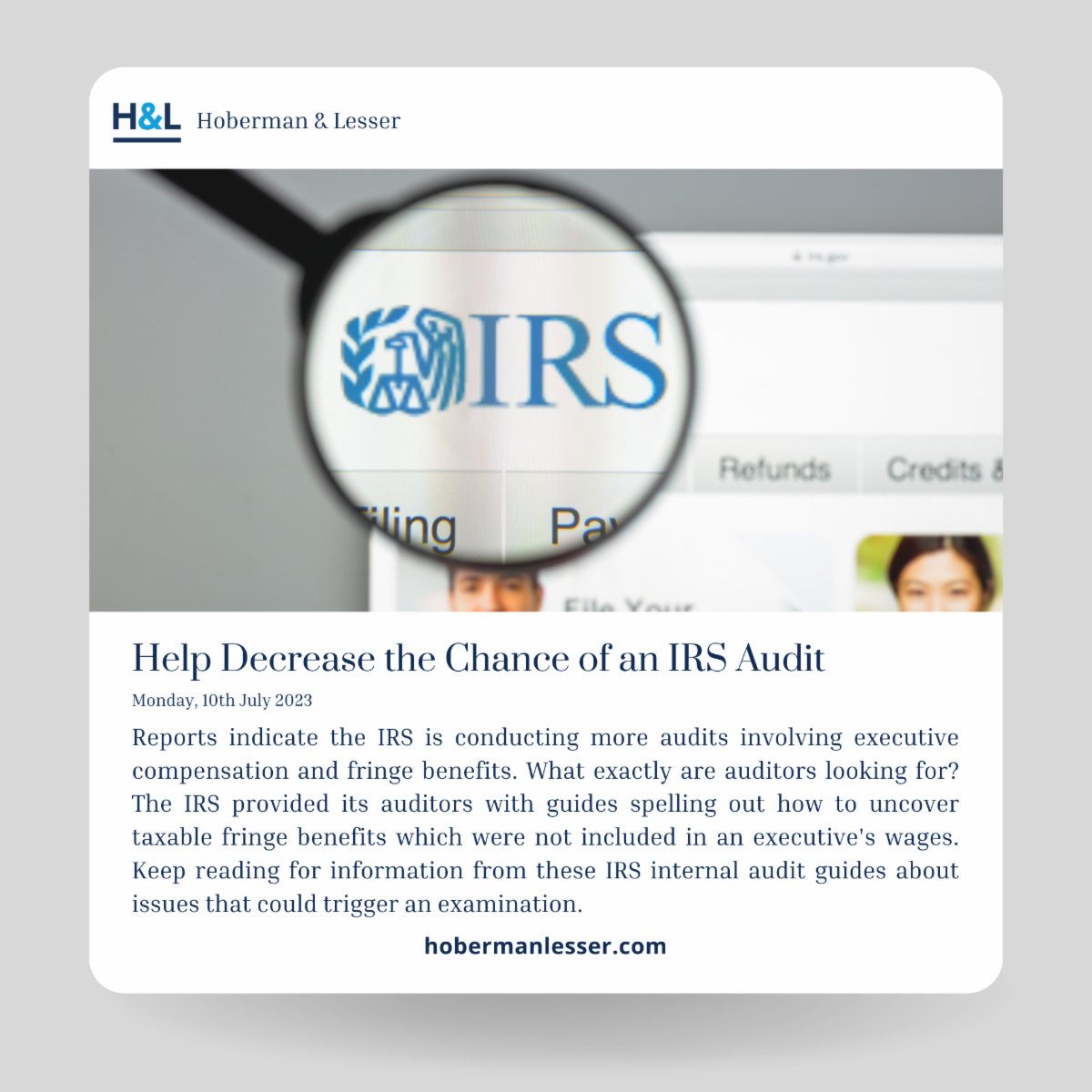 Hoberman & Lesser CPAs, LLP tweet media