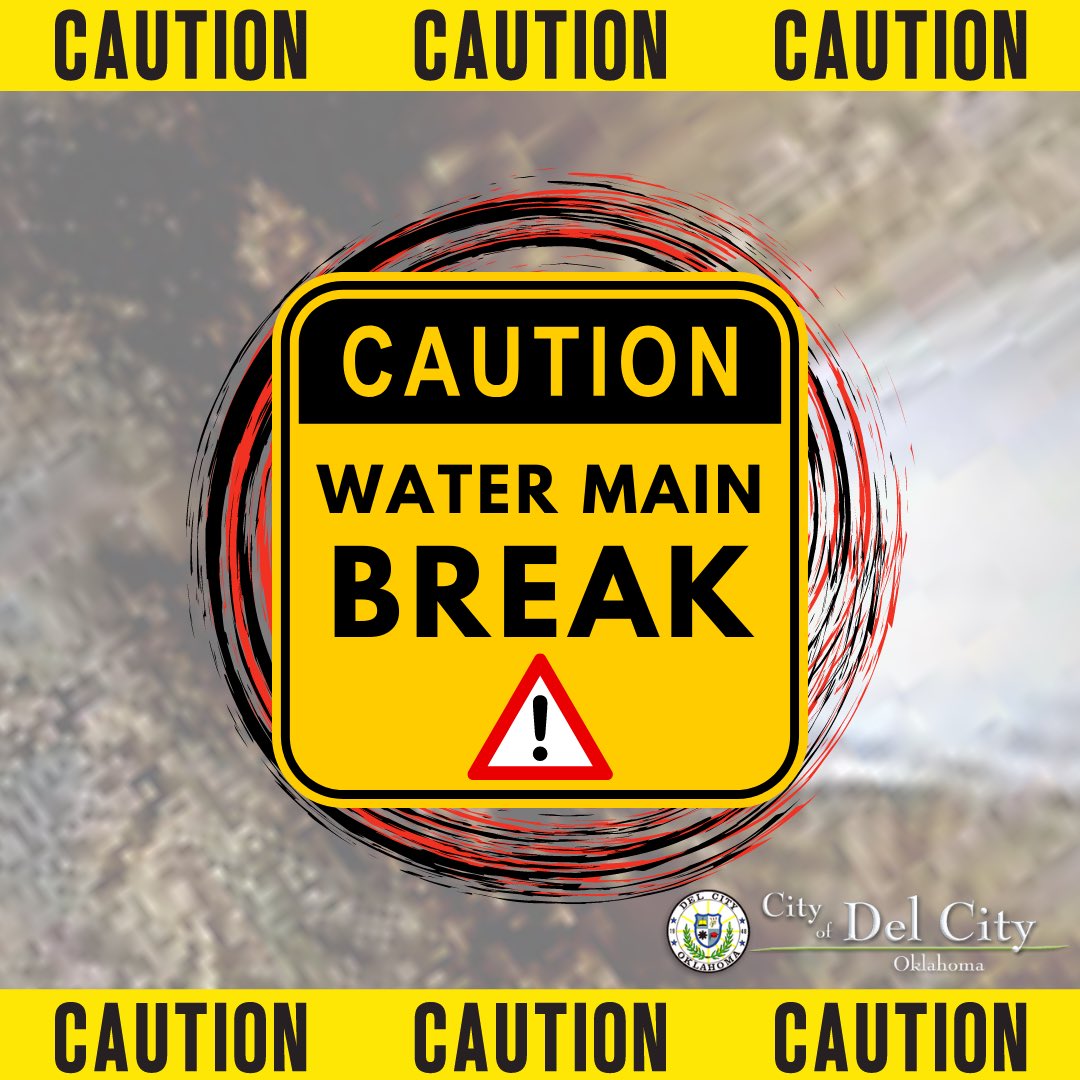 🚨 Caution ⚠️ there is currently a💧water main break at the 4700 block of Del Aire. Maintenance crews estimate restoration within 4-6 hours. Please stay tuned to this post for any new updates. 💧 ⚠️ 💧