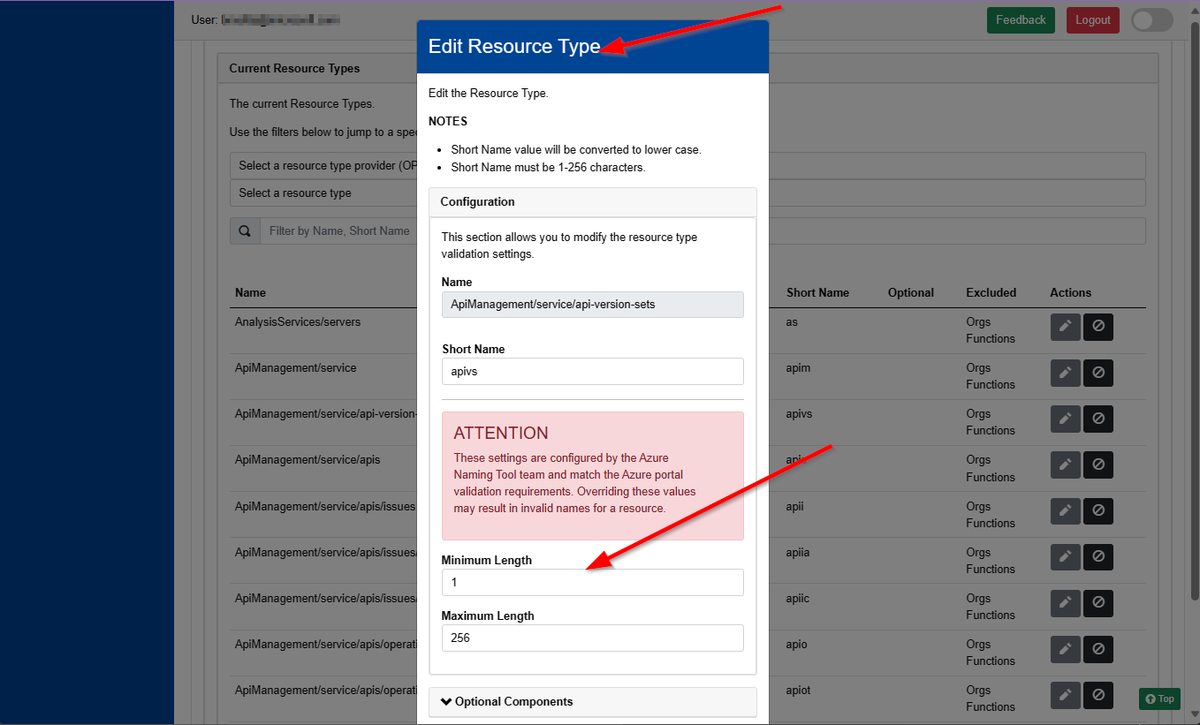 AzureNamingTool's tweet photo. Azure Naming Tool Version 2.8.0 Released!

Huge update today with lots of new features! Identity Provider support, multiple users, activity tracking,  and much more! 
 
Be sure to check out the Release Notes for important topics!

#Azure #BestPractices

https://t.co/xPdZ3M6b2c https://t.co/DW7YeT0kEt