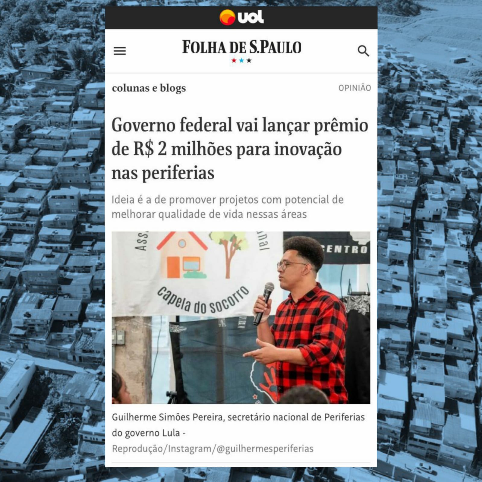 Uma burguesa na área