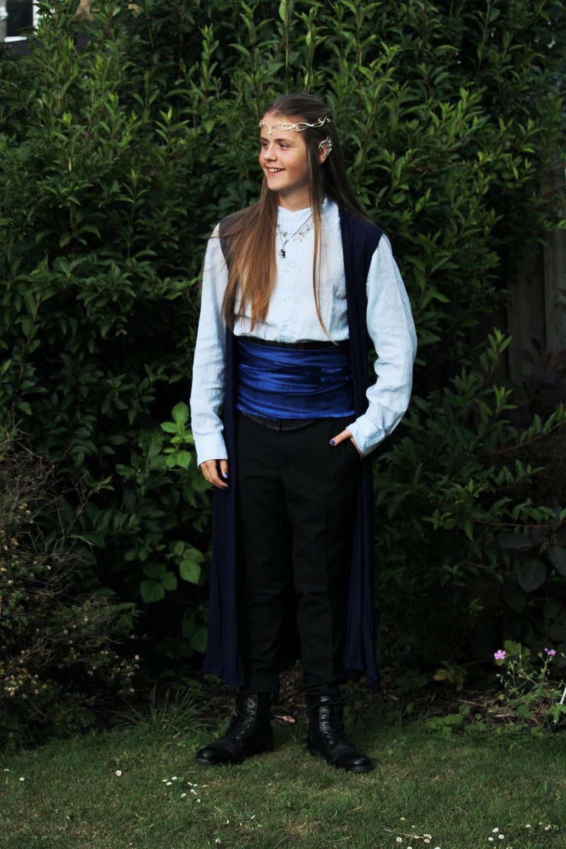 andyjshepherd's tweet photo. My gorgeous boy doing Prom his way 😍 and absolutely smashing regal elf vibes

'To be yourself in a world that is constantly trying to make you something else is the greatest accomplishment.'

Ralph Waldo Emerson https://t.co/F8ldLZIAW7