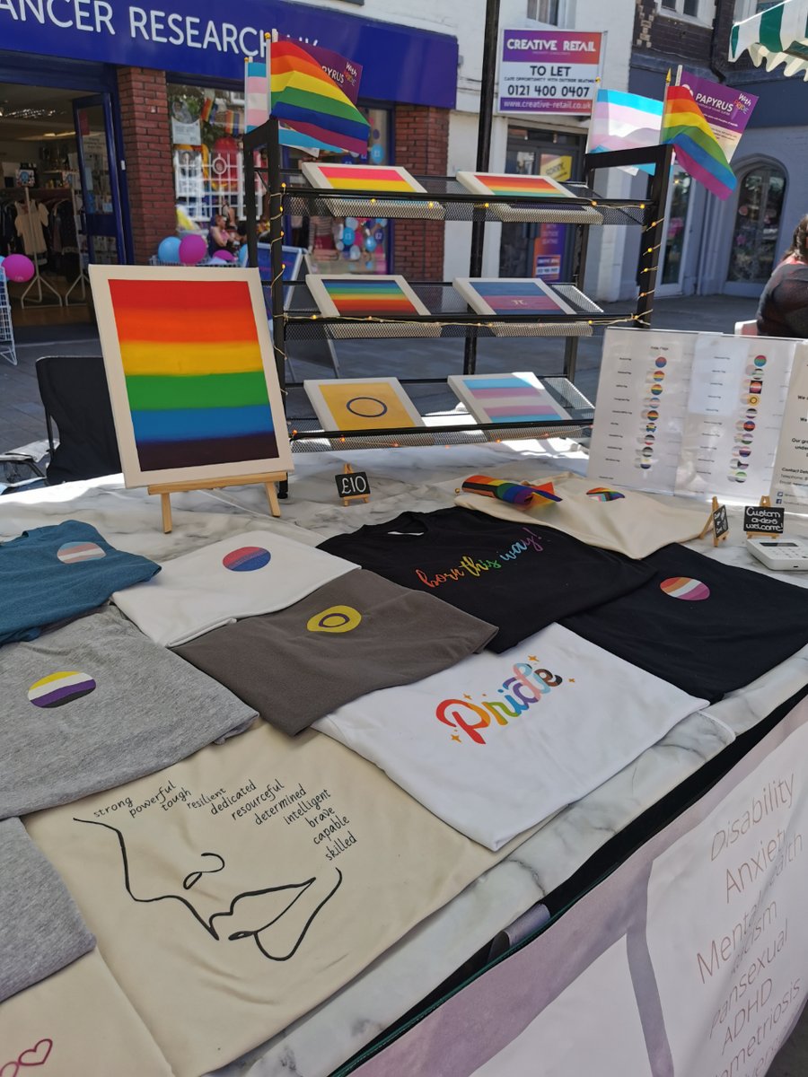 We are so excited to announce that we will be at <a href="/BromsgrovePride/">Bromsgrove Pride</a> for the third year running!

The pride event will be running from 11:00 - 15:00 this Saturday 8 July at Bromsgrove High Street.

#LoveIsLove #LGBTQ #BromsgrovePride #Queer #BornThisWay #Bromsgrove #Pride