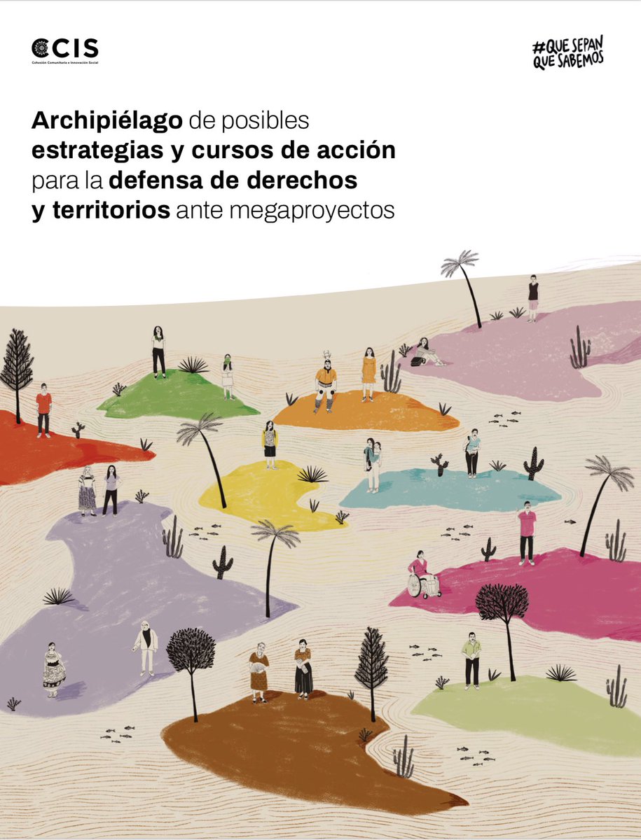 #Archipiélago de posibles estrategias y cursos de acción para defender derechos y territorios ante megaproyectos 🌋

Existen múltiples y diversas formas de defender los derechos y los territorios. Queremos reconocerlas todas e imaginar otras nuevas. 

👉🏾 bit.ly/3D2di8k