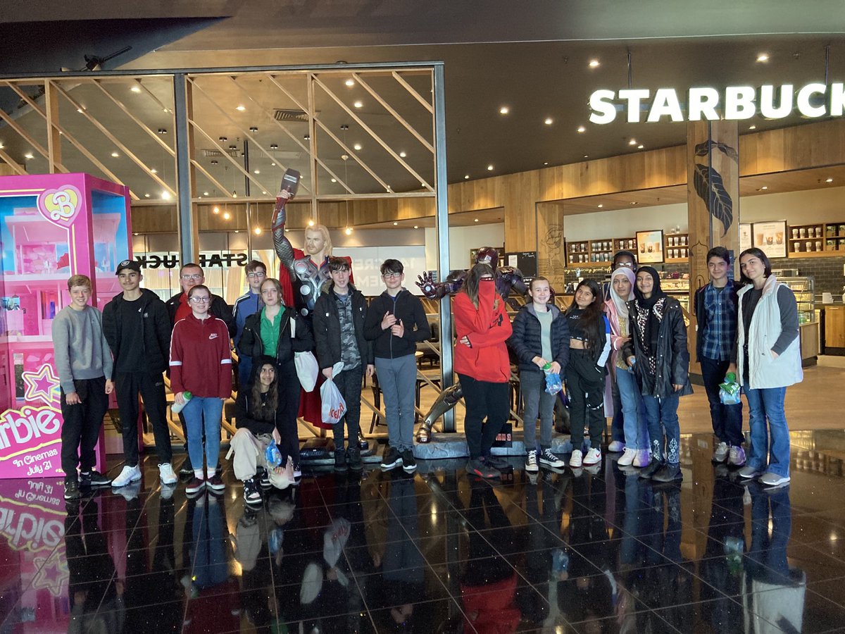 Summer school ;cinema time waiting for “Puss in boots” to start #lovethatcat