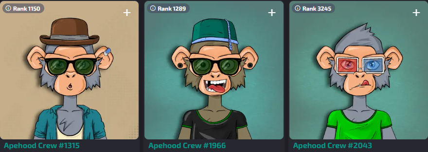 DogSlayer #OpenLedger🐙 (@dogslayer007) on Twitter photo Just minted these 3 great <a href="/ApehoodCrew/">Apehood Crew</a>
with $HOOD to add to my APEHOOD CREW! 🤩📷📷📷Great TEAM We Have and great Community 📷USOUT 🤩✅ Just minted these 3 great <a href="/ApehoodCrew/">Apehood Crew</a>
with $HOOD to add to my APEHOOD CREW! 🤩📷📷📷Great TEAM We Have and great Community 📷USOUT 🤩✅