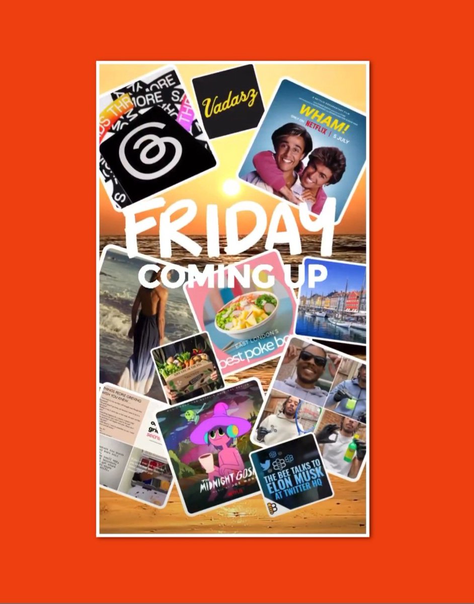It's Friday tomorrow so that means....... lts podcastv day.

Here are some of the things <a href="/ThisisDavina/">Davina McCall</a> and <a href="/mdlondon/">michael douglas</a> will be talking about 🧡🧡