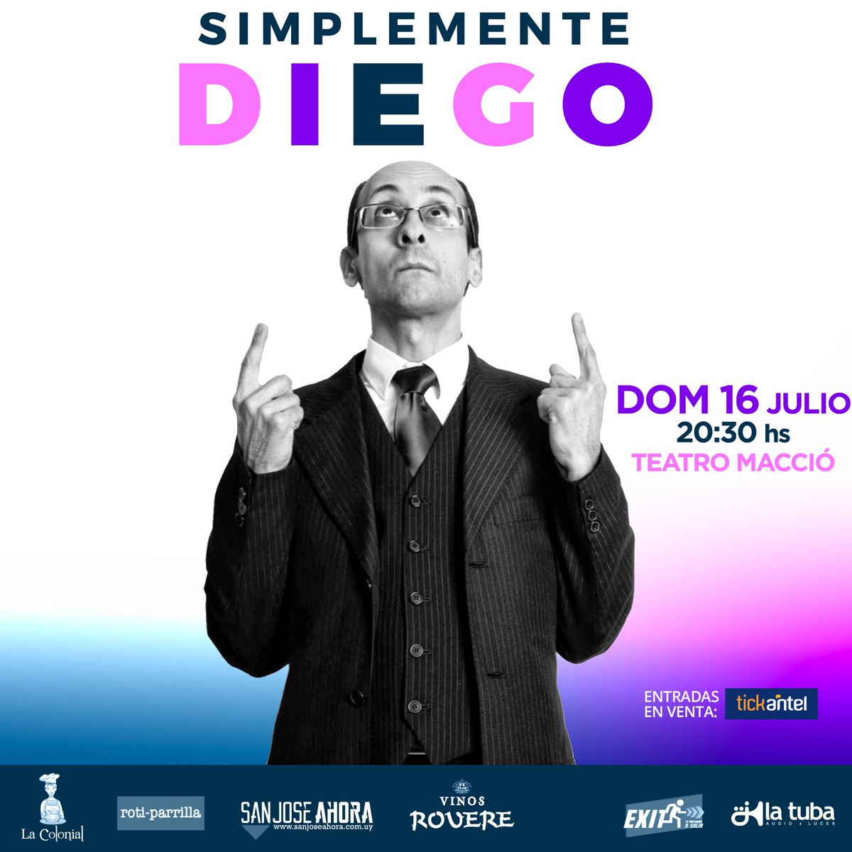 JoseExit's tweet photo. Julio #enelmaccióesdiferente entradas a la venta por @Tickantel https://t.co/7sXl1nLHBD