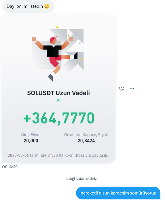 Ekoanalizz's tweet photo. Evvvet usdt seven dostlarım sol ilk yüklü longları alır almaz telegram kanalından sizlerle paylaşıldı ve sonuçları aşağıdaki resimlerde mevcut DARPHANE tam bir SÖMÜRÜ sizlere bereketli olsun.

Burda grafik istediğiniz kadar çizin SİNYAL yoksa hareket yok USDT YOK.

Slogan belli SİNYAL VAR USDT VAR.💵💵💵🐂🐂

#binance #binance #sol
