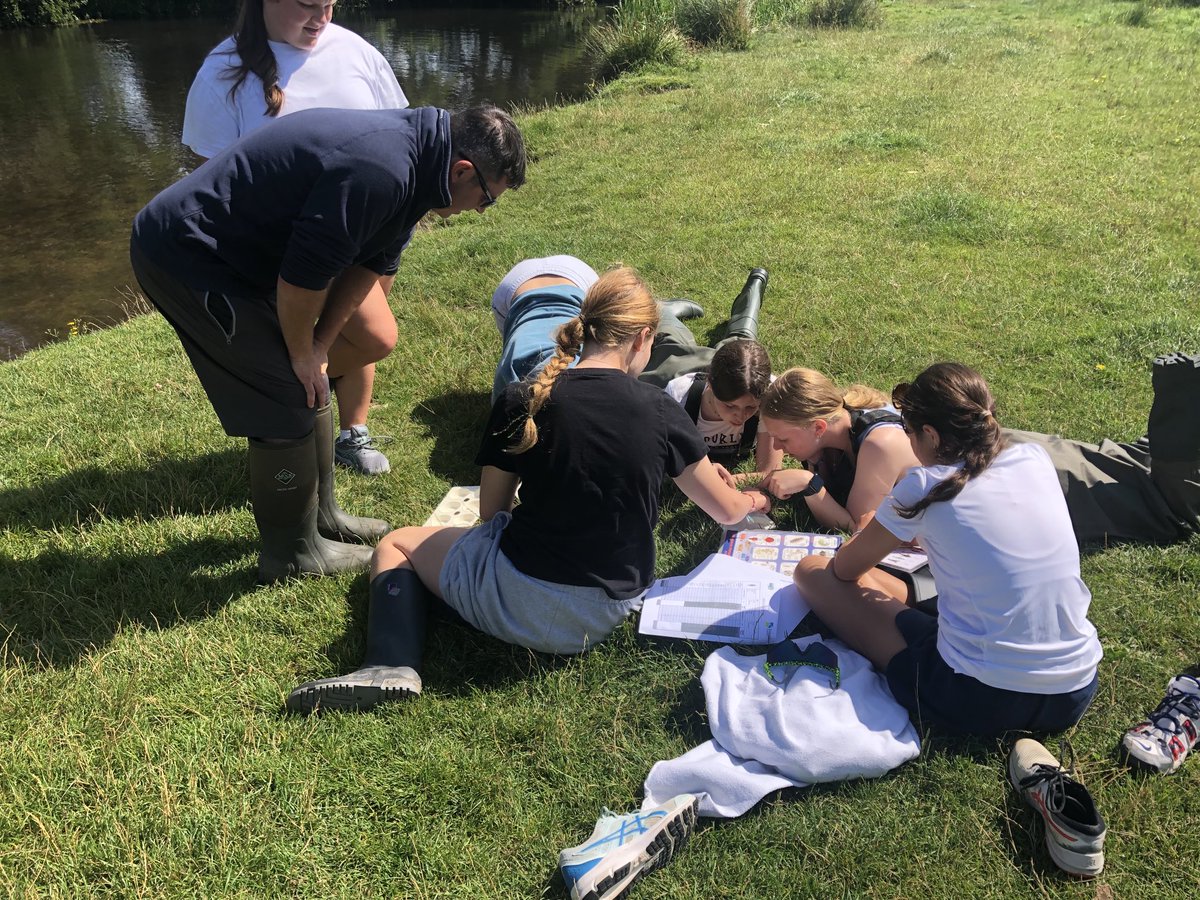 StSwithunsBio's tweet photo. L5 pupils enjoying ecology fieldwork at the River Piddle! #leesonhouse #itswhoweare #L5pupils #ecology https://t.co/XQ6FxTPzxJ