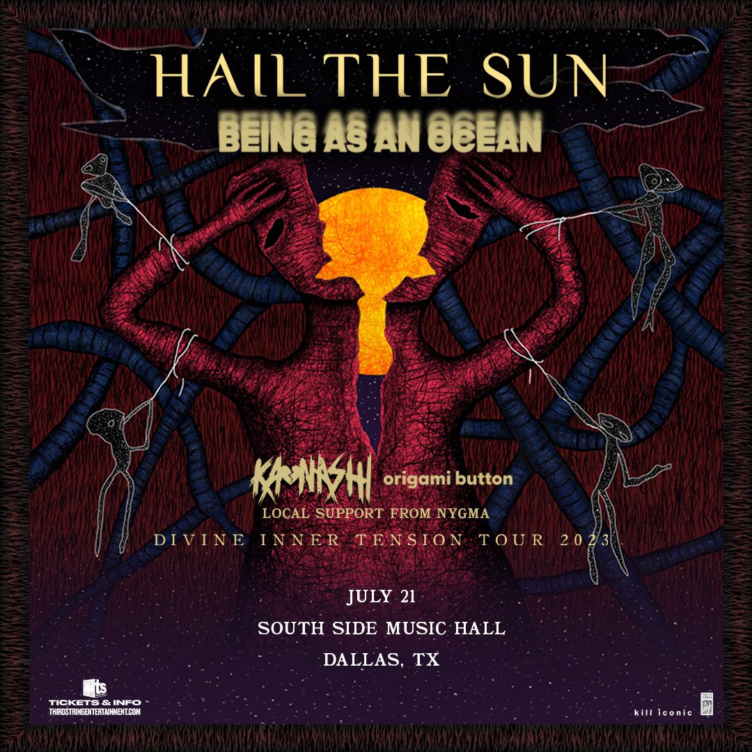 ThirdStringEnt's tweet photo. Check out @Kaonashipa on July 21st at South Side Music Hall! 

supporting @hailthesun with @beingasanocean , @origamibutton AND recently added @nygmanoise !!

Get tixx at link in bio if you haven’t yet! 🎟️ https://t.co/JBCuSfIYP2