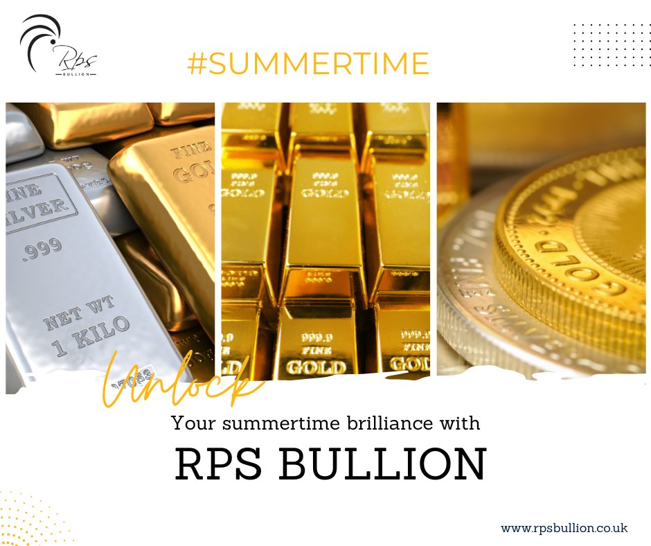 rpsbullion's tweet photo. ๐ฅ Dare to shine bright like the sun this summer with Rps Bullion! Our exclusive collection of gold and silver coins & Bars is now available, so don't miss out on the chance to dazzle! Visit our website https://t.co/MVH3VezgRl today!
#RPSBullion #goldcoins #coinstacker https://t.co/kW9ggTaZH3