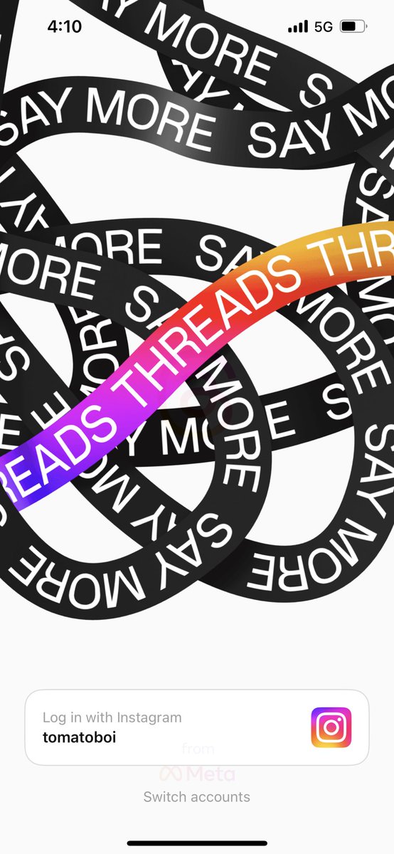 tomatoboi's tweet image. Instagram is not loading properly and you want me to sign up for yet another app.. #Instagramdown #ThreadsbyMeta