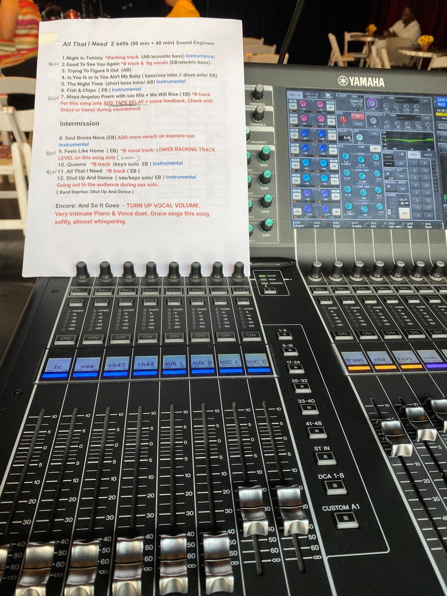 MCGJazz's tweet image. #MomentsBefore Grace Kelly rehearses before her set for tonight’s Inside/Outside performance.  

#BehindtheScenes #InsideOutside #LiveMusic