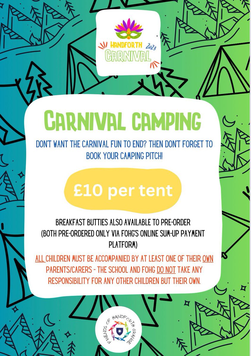 FriendsofHG's tweet photo. FoHG are excited for Handforth Carnival in 2 weeks 🙌 https://t.co/b6Ya5jaZdY