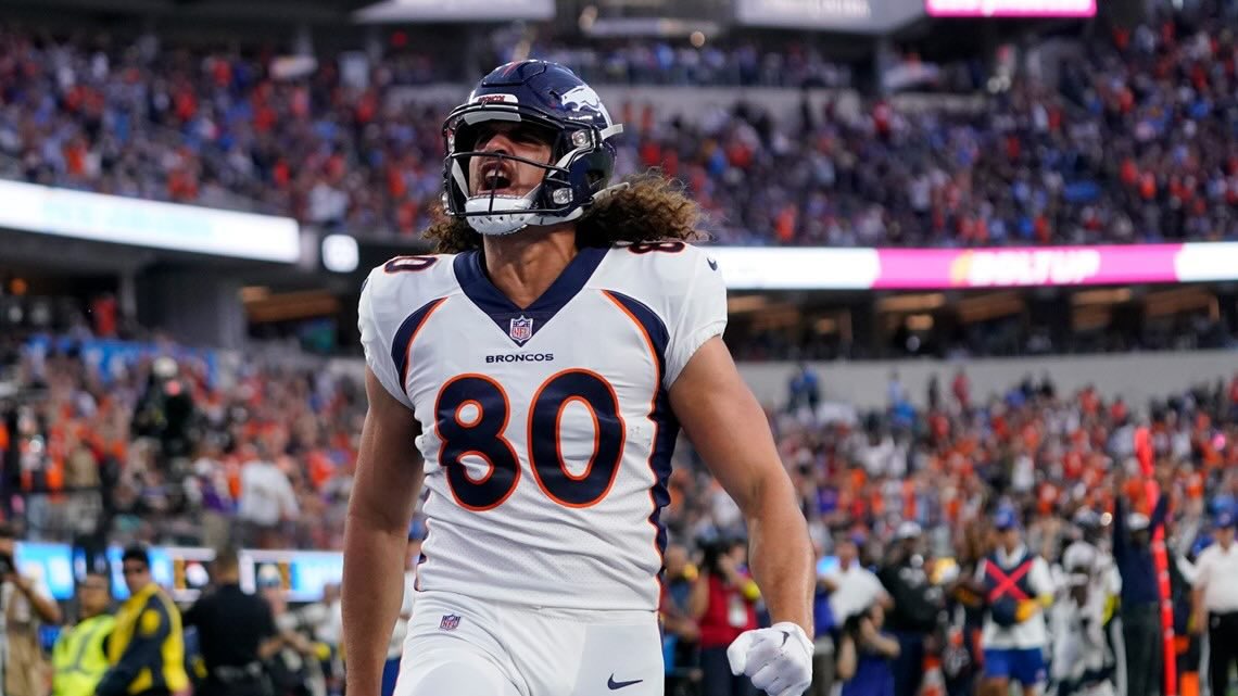 Alfredo Brown on Twitter "Greg Dulcich as a Rookie 🥇 He was a Top12