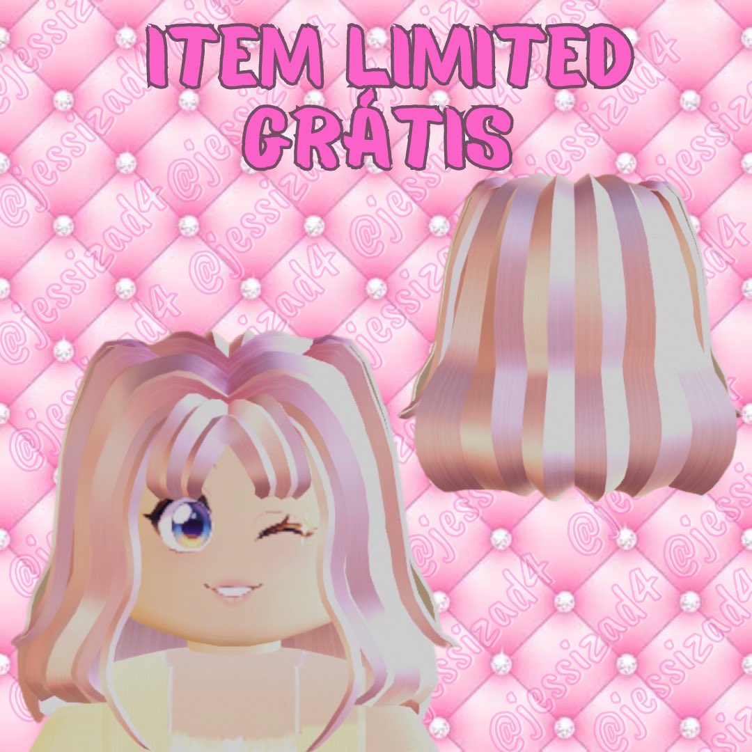 MAIS CABELO GRATIS* NO ROBLOX! + 4 ÍTENS GRÁTIS NO ROBLOX! 