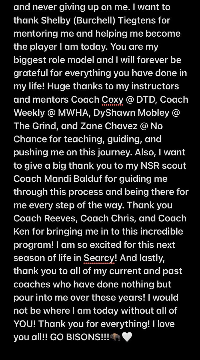 Kyla Hill 2024 (@kyla_hill2024) on Twitter photo Psalm 54:4
āBehold, God is my helper; the Lord is the upholder of my life.ā
So beyond grateful for this opportunity! Thank you to everyone who has been on this journey with me! GO BISONS!!
<a href="/Harding_SB/">Harding Softball</a> <a href="/coach_reeves10/">Ashley Parker Reeves</a> <a href="/MandiBaldufnsr/">Mandi Balduf</a> <a href="/2024_mojo/">Mojo 2024 Abernathy</a> <a href="/CakSoftball/">CAK Softball</a> <a href="/DTDSoftball/">Kirsten Cox</a> Psalm 54:4
āBehold, God is my helper; the Lord is the upholder of my life.ā
So beyond grateful for this opportunity! Thank you to everyone who has been on this journey with me! GO BISONS!!
<a href="/Harding_SB/">Harding Softball</a> <a href="/coach_reeves10/">Ashley Parker Reeves</a> <a href="/MandiBaldufnsr/">Mandi Balduf</a> <a href="/2024_mojo/">Mojo 2024 Abernathy</a> <a href="/CakSoftball/">CAK Softball</a> <a href="/DTDSoftball/">Kirsten Cox</a>