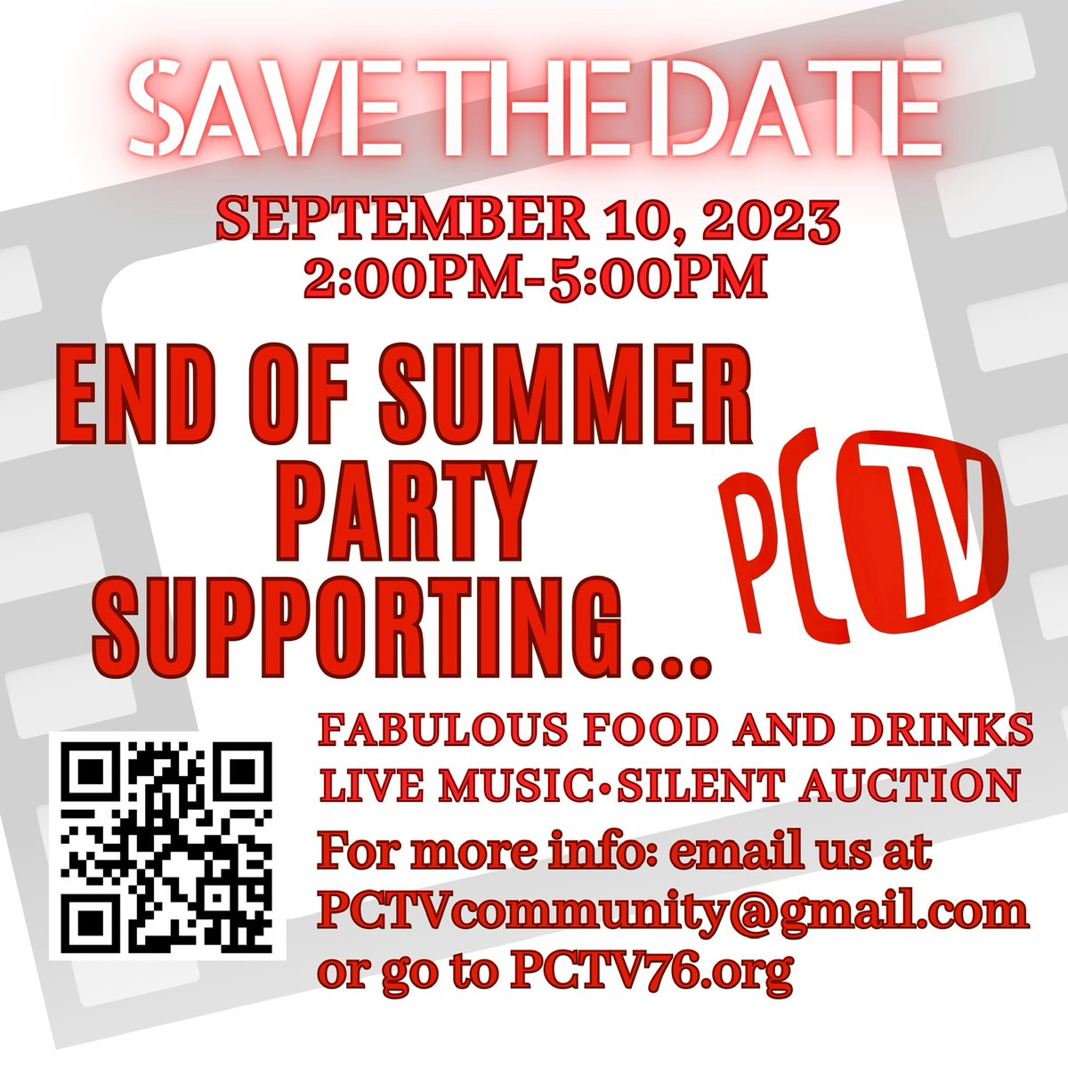 PCTV's tweet photo. Save the Date for PCTV's End of Summer Garden Party: Fun, Food, and Festivities Await! - https://t.co/wds0FPdgVC https://t.co/7UaEwMUQie