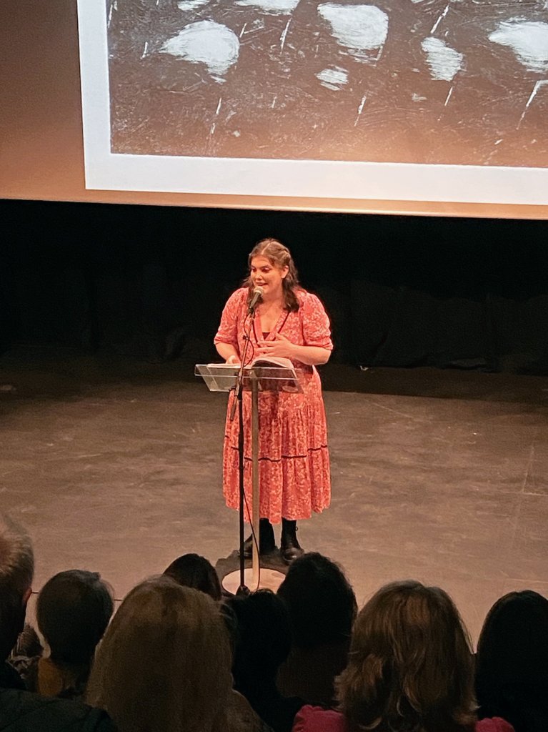 riverbankarts's tweet image. Writers-in-residence at @MaynoothUni @MaynoothEnglish @Scarlett_for_ya &amp;amp; @caittalbot were with us tonight for an event hosted by @kildarelibrary The event was opened by Kildare
County Arts Officer @RussellLucina @ArtsInCoKildare