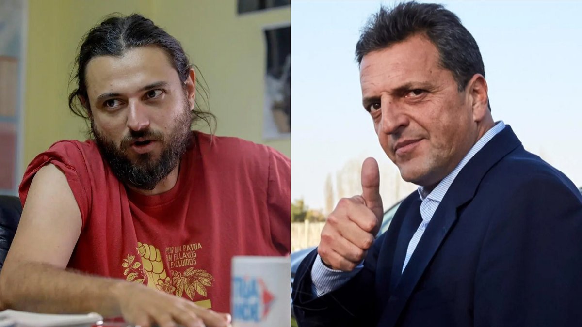HumbertoTumini's tweet photo. La candidatura de Grabois es un fraude; está dirigida a sumarle votos “por izquierda” a Massa. Hace un mes decía Grabois “no vamos a votar al vendepatria de Massa”. Ahora, sabiendo que pierde cómodo la interna, declara “el que gana conduce, el que pierde acompaña”. Alto chamuyo. https://t.co/NxDrWTXM5a