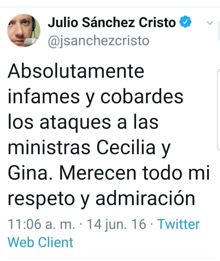 diliarlozano's tweet photo. Qué dirá hoy @jsanchezcristo de sus amigas Gina Parody y Cecilia Álvarez? Él metía las manos al fuego por ellas 🤭 https://t.co/oFOkpnwzgV