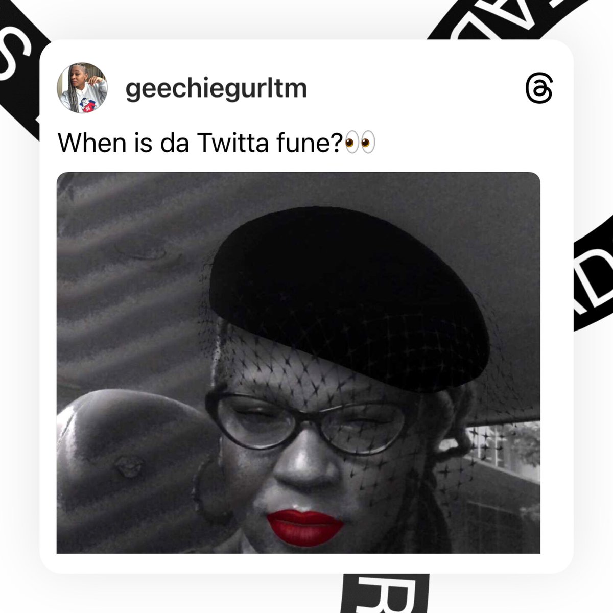 GeechieGurlTM's tweet photo. I got da red rice for da repast. What you bringin’?
#Threads https://t.co/J8eh9ie9iL