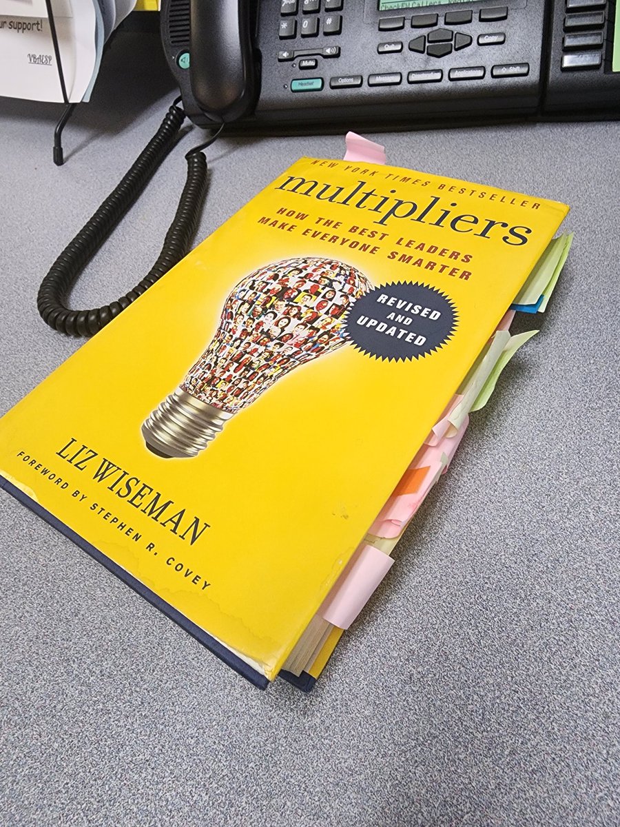 JaneneG's tweet image. Tomorrow (Friday) I get to discuss leadership strategies with school &amp;amp; central office leaders. Can you tell Multipliers is my fave leadership book?There&apos;s still room for @vbschools leaders to attend. Sign up in Frontline or email me and I will register you!  #LeadVB