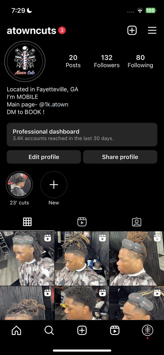 all my people show some love to my business/barber page on ig !