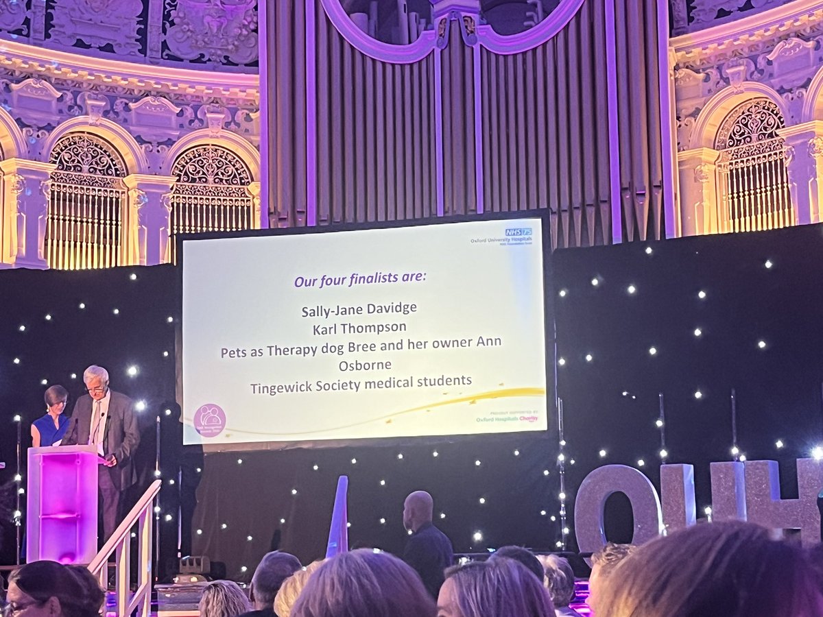All of the nominees are amazing! 💖 Such fantastic people who make such a difference at the hospital. Well done to you all, especially the Tingewick Society Medical Students with their fantastic fundraising! 👏🎉
