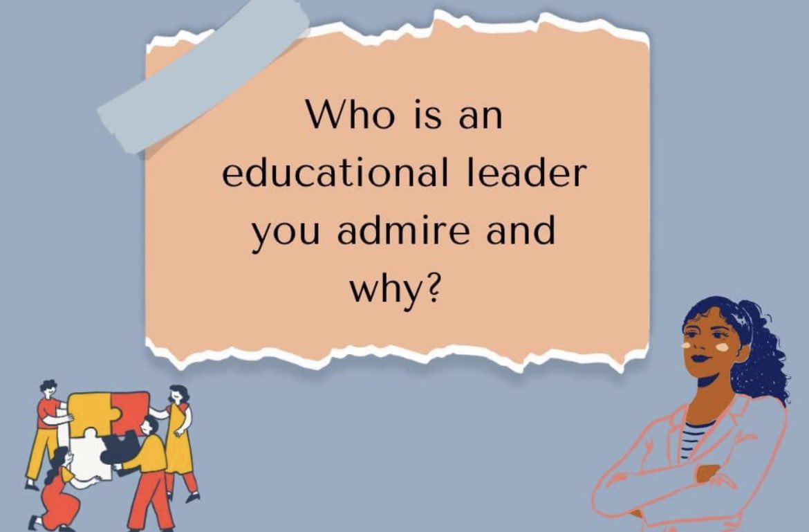 Day 2 of #SPSC2023 , a lot of learning to ponder and unpack from today. Here is the question of the day that I thought was a good one to share. Who influenced you as an educational leader?  #SaskEdChat 
@usaskSELU #MBEdChat #SBLchat #edchat