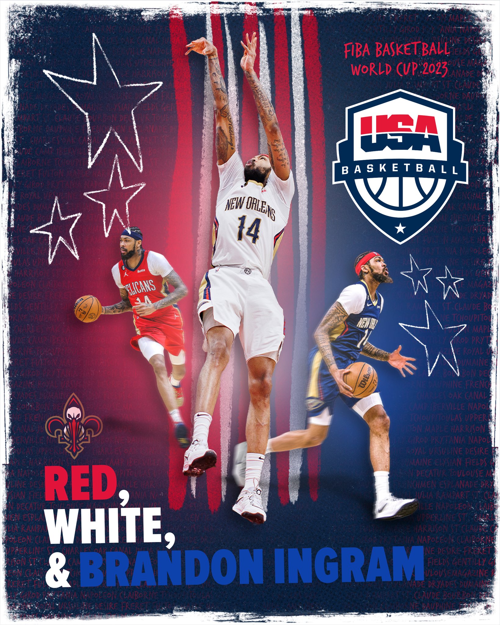 New Orleans Pelicans on Twitter "Selected to the 2023 FIBA World Cup