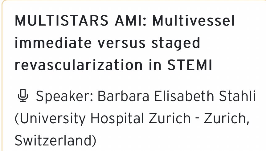 A.Nazmi Calik (@anazmicalik) on Twitter photo 🚨#ESCCongress Hot Lines 🚨
From an interventional 👀
🔥FIRE
🔥STOPDAPT-3
🔥ILUMIEN IV
🔥OCTOBER
🔥OCTIVUS
🔥MULTISTARS AMI
🔥OPT-BIRISK
🔥NITRATE-CIN
🔥RIGHT
for more 👉 encr.pw/afTg3
<a href="/PCRonline/">PCRonline 🫀</a> <a href="/sbrugaletta/">Salvatore Brugaletta</a> <a href="/aayshacader/">Aaysha Cader</a> <a href="/KardiologieHH/">Erik Rafflenbeul</a> <a href="/mirvatalasnag/">MIЯVΛƬ #IC</a> <a href="/escardio/">European Society of Cardiology</a> 🚨#ESCCongress Hot Lines 🚨
From an interventional 👀
🔥FIRE
🔥STOPDAPT-3
🔥ILUMIEN IV
🔥OCTOBER
🔥OCTIVUS
🔥MULTISTARS AMI
🔥OPT-BIRISK
🔥NITRATE-CIN
🔥RIGHT
for more 👉 encr.pw/afTg3
<a href="/PCRonline/">PCRonline 🫀</a> <a href="/sbrugaletta/">Salvatore Brugaletta</a> <a href="/aayshacader/">Aaysha Cader</a> <a href="/KardiologieHH/">Erik Rafflenbeul</a> <a href="/mirvatalasnag/">MIЯVΛƬ #IC</a> <a href="/escardio/">European Society of Cardiology</a>