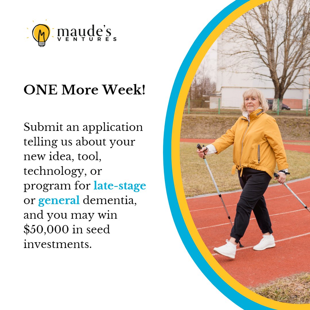 maudesventures's tweet photo. July 14th is quickly approaching! Don't miss out on your opportunity to be one of this year's winners! To learn more and to submit an application, visit https://t.co/dMbHF3bctw. https://t.co/rCRt3niR7Y