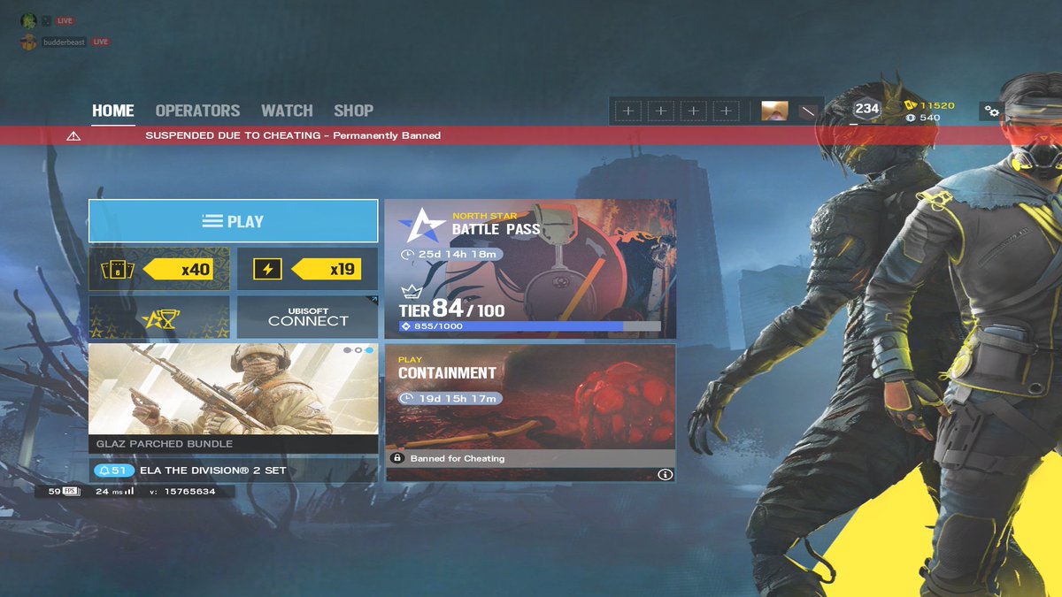 buddabeat's tweet photo. It has been a frustrating process, spanning nearly Three years since I was unjustly banned from the game. I have tried plenty of ways to resolve this but to no surprise. Each time, the response is the same, how my breach of theCOC has been confirmed
@UbisoftSupport @Rainbow6Game https://t.co/Z0grSF05tX