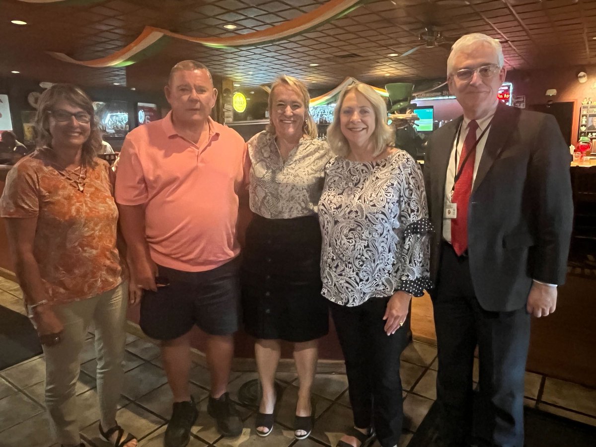 Always great catching up with my friend <a href="/MayorMooreWolfe/">Julie Moore Wolfe</a>, County Administrator Tammy Wilcox, Macon County Board Chair Kevin Greenfield and City Manager Scot Wrighton to discuss how we can work together to support the city of Decatur!