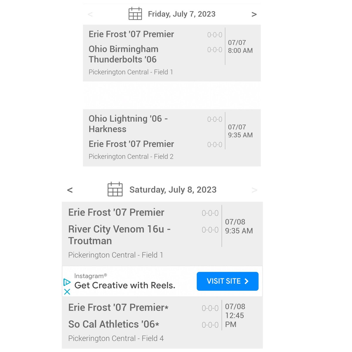 RyanShields2026's tweet photo. Super excited for the Stingrays Showcase this weekend! Here’s our schedule. @UBBullssoftball @KentStSoftball @BonniesSoftball @AshlandUSball @Gannon_Softball @RedFlashSB @Pitt_SB @ErieFrost07Prem https://t.co/NipxTt9yKP