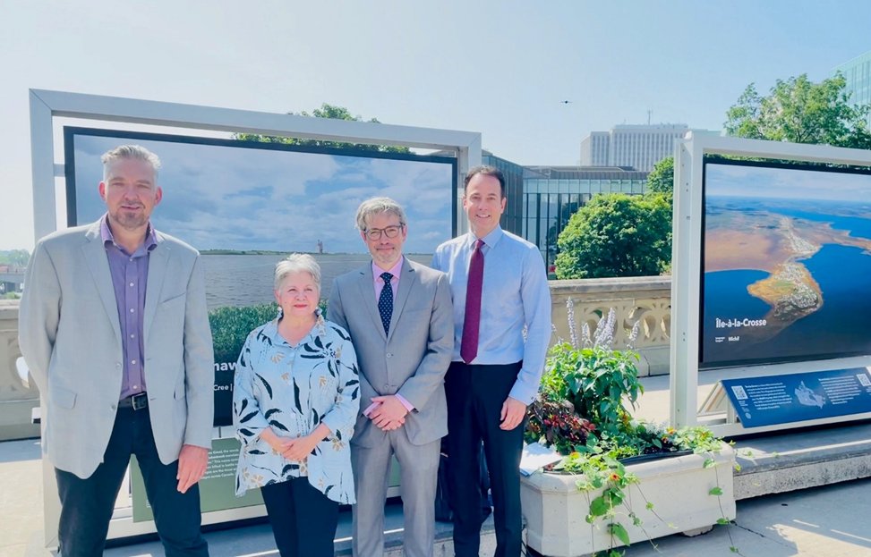 “In The Languages of These Lands" is a new exhibit in downtown Ottawa highlighting the diversity and significance of Indigenous languages in geographical names across Canada. Thanks <a href="/CdnHeritage/">Canadian Heritage</a>  and <a href="/uOttawa/">Université d'Ottawa | University of Ottawa</a> Chancellor Claudette Commanda for unveiling this exhibit with me.