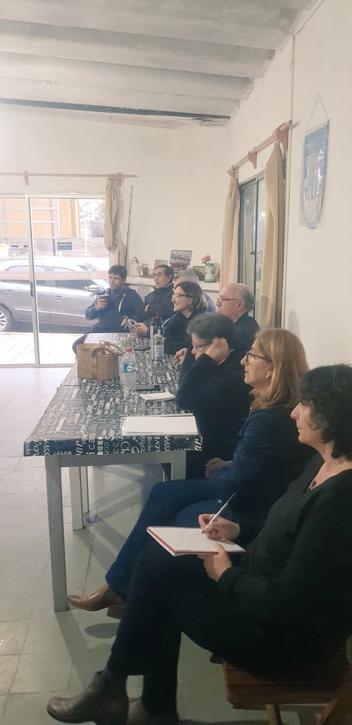 FA_RioNegro's tweet photo. Continuamos viaje y llegamos para escuchar a integrantes de diversas organizaciones en Nuevo Berlín y San Javier #Elfateescucha @Frente_Amplio https://t.co/D4RaVmpgxi
