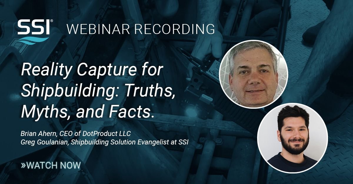DotProduct3D's tweet photo. Full recording now available! Thank you again to our friends at @SSI_CAD for putting this all together and making the recording available to all of you who may have missed last month's live session.

https://t.co/9yg1I3tKO5

#shipbuilding #3Dscanning #shipconstructor #CAD https://t.co/ydRip9hhZn