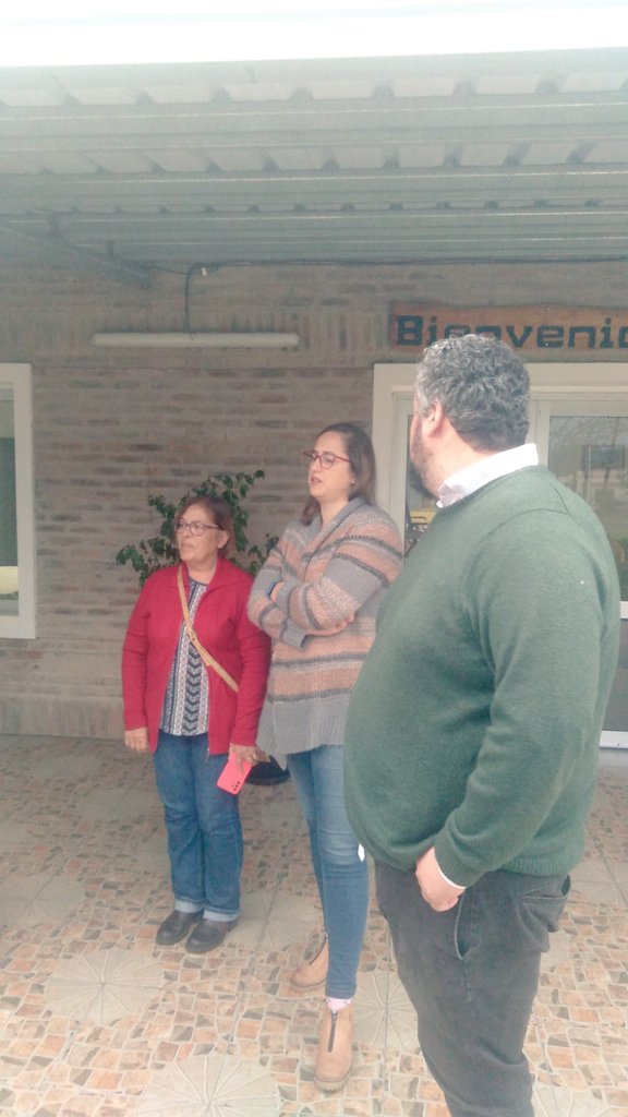 FA_RioNegro's tweet photo. Continuamos viaje y llegamos para escuchar a integrantes de diversas organizaciones en Nuevo Berlín y San Javier #Elfateescucha @Frente_Amplio https://t.co/D4RaVmpgxi