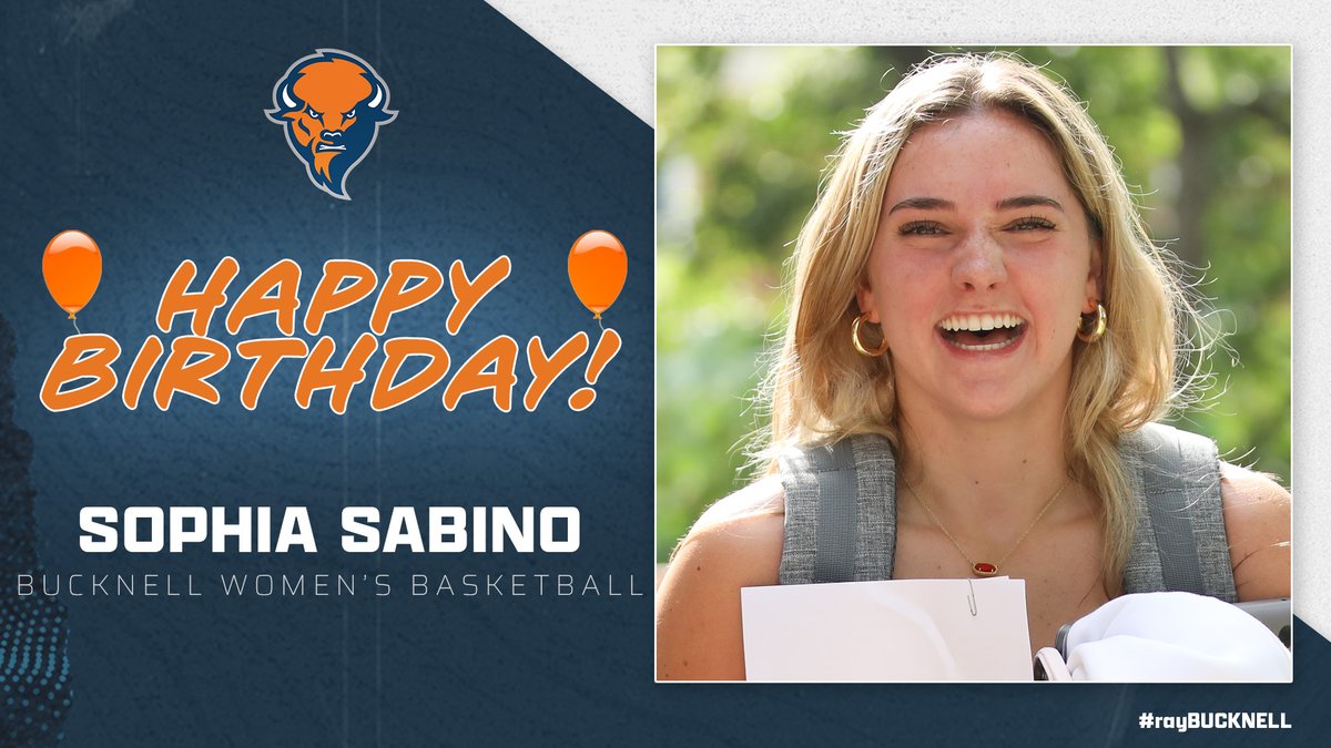 Bucknell_WBB's tweet photo. Happy Birthday, Sophia! Have a three-pointer day!

#rayBucknell https://t.co/qimDEWCL2Q