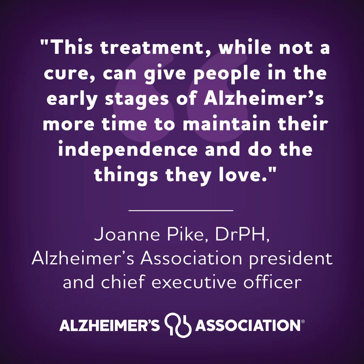 BREAKING NEWS: The FDA has granted lecanemab traditional approval for the treatment of early Alzheimer’s. Lecanemab is the first Alzheimer’s treatment granted this kind of approval that changes the underlying course of the disease. bit.ly/44AcLGq
