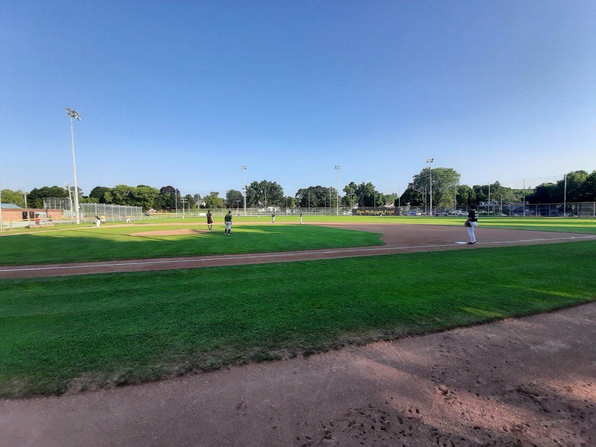 Last night in Newmarket ... a 9-0 deficit after four innings ... no problem for the @Jacks22U who left Don McKnight Field with an 11-10 win ... Back in action tonight at home at Donegan Park against Pickering, game starts at 7:30pm.