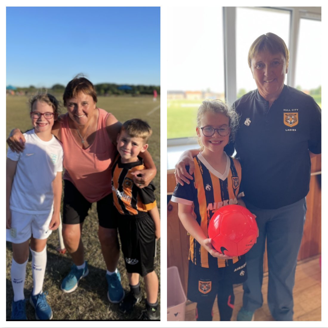 amzmick's tweet photo. Pippa found her picture from the @HullCityLFC game!! https://t.co/M5Rm9RdyGT