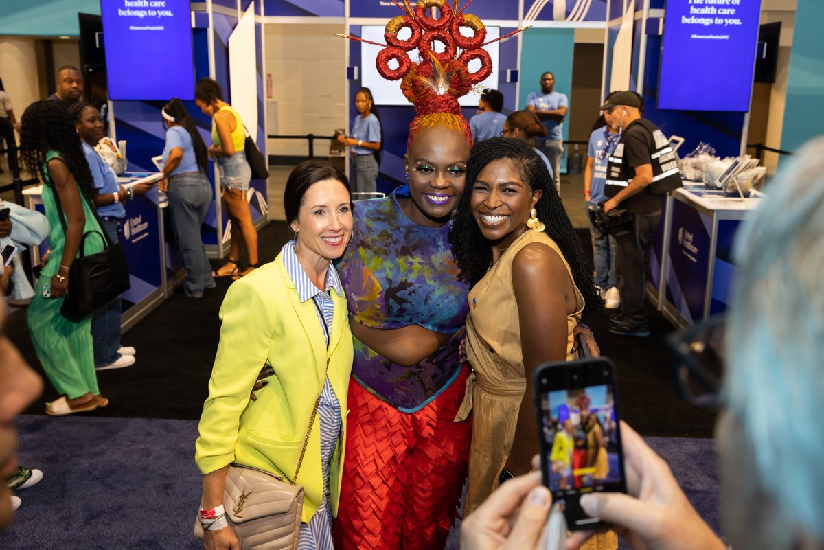 UHC's tweet photo. #ESSENCEFest may be over, but the celebration of Black women’s health continues. Each stage in life has its unique challenges and health questions. We’re here to support you with resources to help guide you along the way. https://t.co/MPeJVOVEmL #ESSENCEFestxUHC https://t.co/lbDFSKXAls